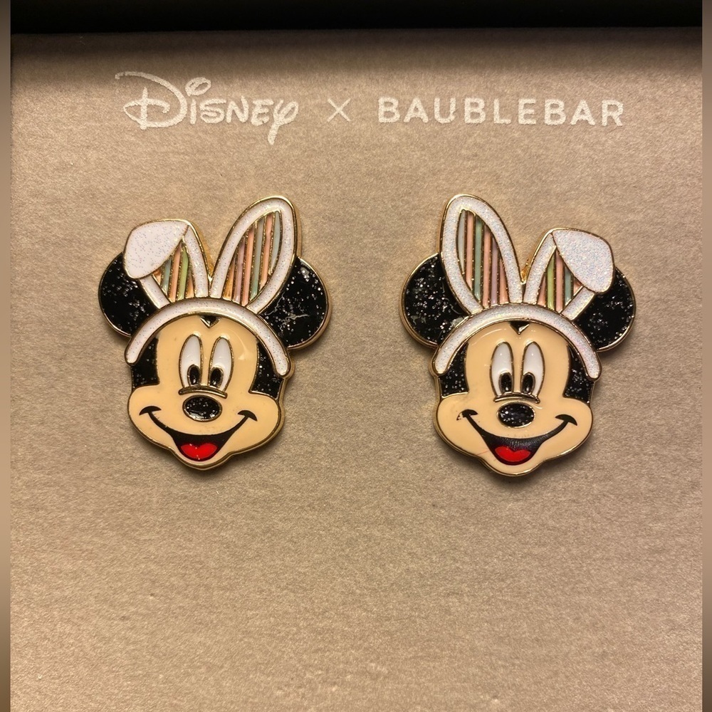 Disney BaubleBar Mickey Mouse Easter Earrings